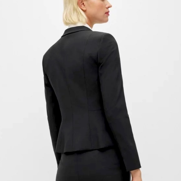 NWOT Hugo Boss Black Italian Stretch 
Wool Blazer - Picture 4 of 7